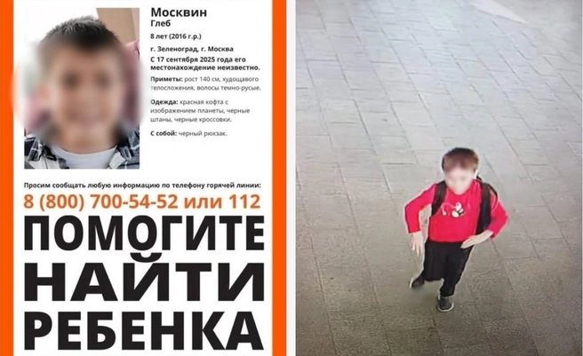 В Подмосковье ищут восьмилетнего мальчика с особенностями развития | Источник: lizaalert.org