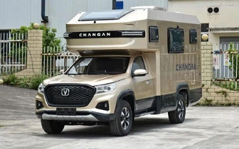 В Китае показали автодом будущего: гибридный кроссовер с раздвижным вторым этажом