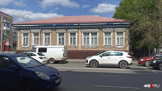 Дом врача Шубского, вложившего много сил в санитарную пропаганду в Кургане | Источник: Анна Сарапульцева /45.RU