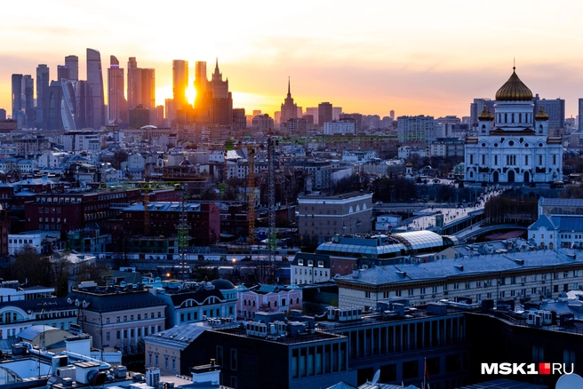 Вид на западную часть Москвы | Источник: Артем Устюжанин / MSK1.RU