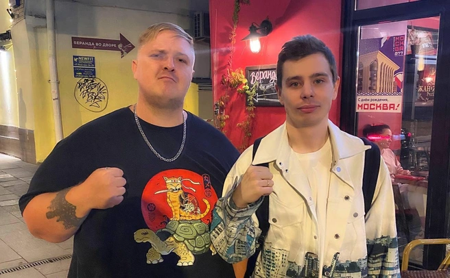 Виталий давно дружит с Орловым | Источник: личный архив Виталия Борзенкова