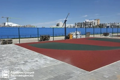 Спорткомплекс в Благовещенске готовится к открытию