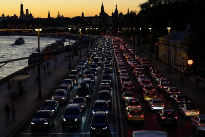 В Москве в час пик закрыли съезды в сторону области
