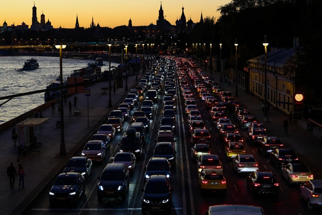 В Москве перекрыли несколько улиц | Источник: Артем Устюжанин / MSK1.RU