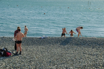 В Сочи начали купаться, но грядёт похолодание
