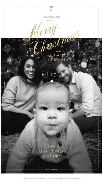 Самые милые и долгожданные рождественские королевские открытки 2019