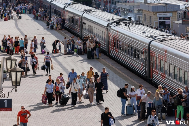 Об изменениях маршрута сообщила пресс-служба РЖД | Источник: Алексей Волхонский / V1.RU