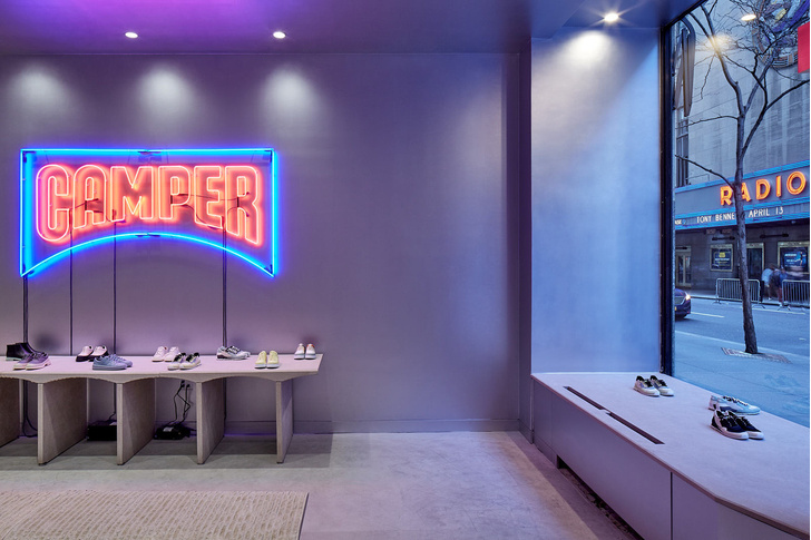 Нью-йоркский бутик Camper по проекту Кенго Кумы (фото 4)