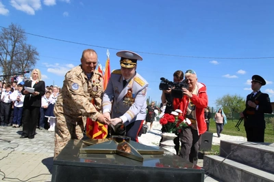 В Кусинском округе зажгли Вечный огонь в память о героях-земляках
