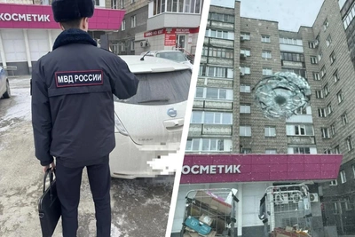 Автомобиль новосибирки поврежден выстрелами из травмата