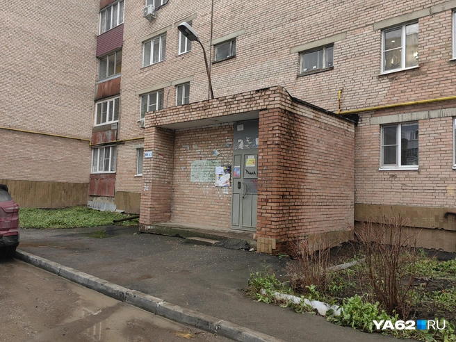 Подъезд не подходит для передвижения маломобильных людей | Источник: Кристина Мельникова / YA62.RU