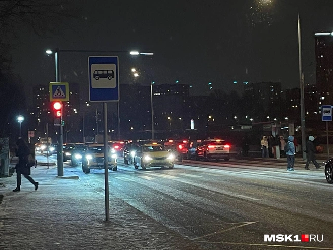 Пробки у «Павелецкой» | Источник: Вера Борисова / MSK1.RU