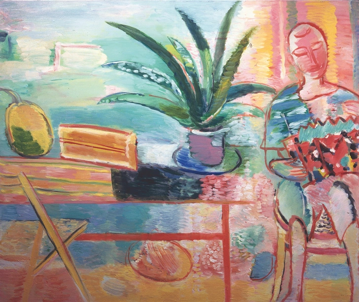 Владимир Загоров. «Маленький музыкант». 2002. Холст, масло.