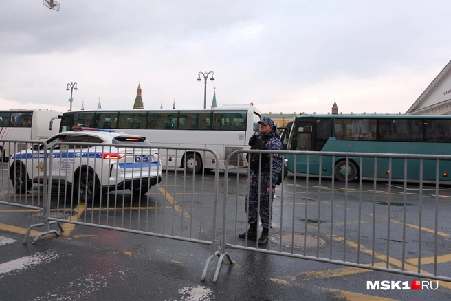 Центр Москвы — в заборах | Источник: София Земляных / MSK1.RU
