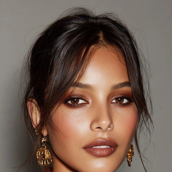 макияж на новый год 2026, новогодний макияж 2026, новогодний макияж, макияж на новый год, легкий макияж на новый год, какой макияж на новый год, новогодняя косметика | Источник: Pinterest