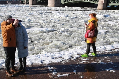 Ледоход на Оби стремительно приближается к Югре