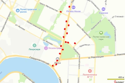 В Петербурге бурят скважины под станцию метро «Полюстровский проспект»