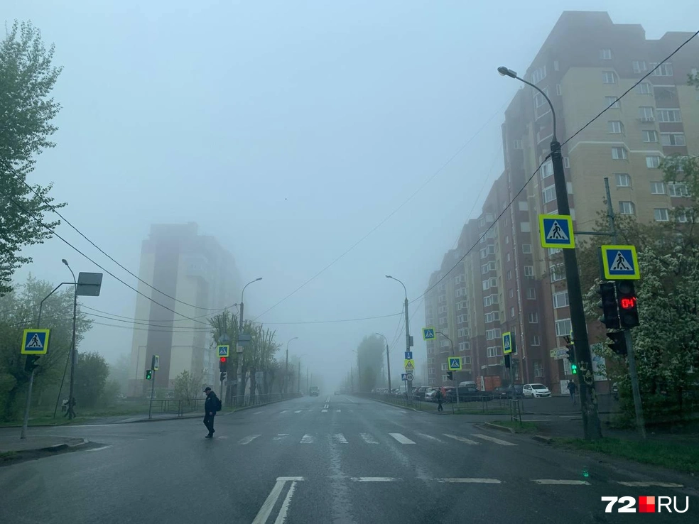 При такой погоде водителям стоит быть особенно осторожными | Источник: читатель 72.RU