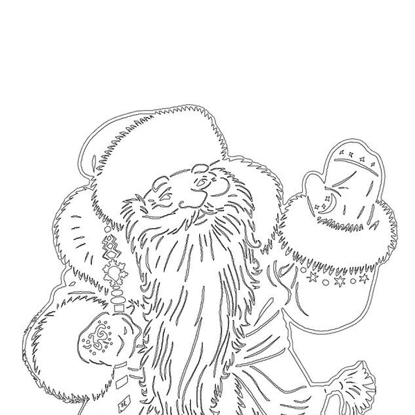 Источник: Группа ВКонтакте «Вытынанки шаблоны для вырезания»