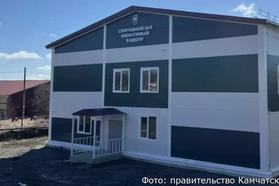 Новый модульный спортзал откроют в Усть-Большерецке к осени