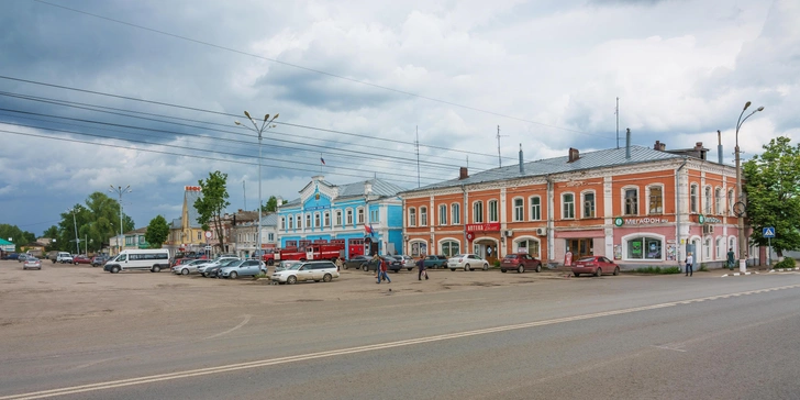 Централльная площадь Вязников | Источник: A.Savin, commons.wikimedia.org