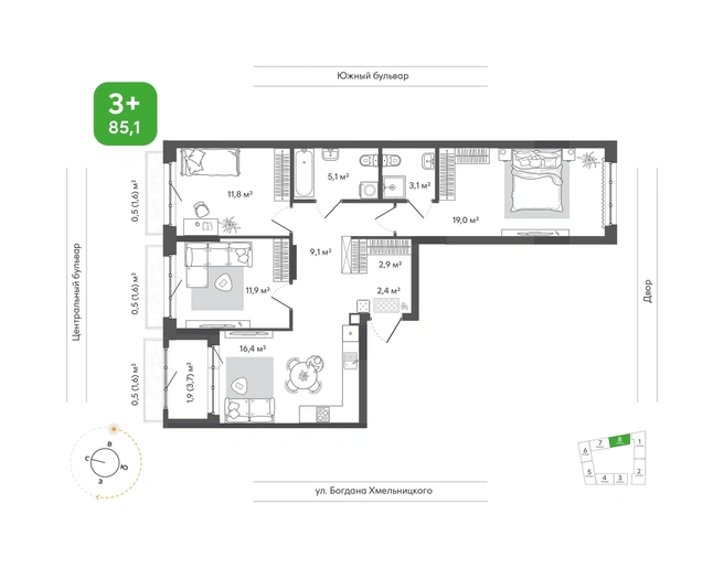 Планировки | Источник: «Талан»