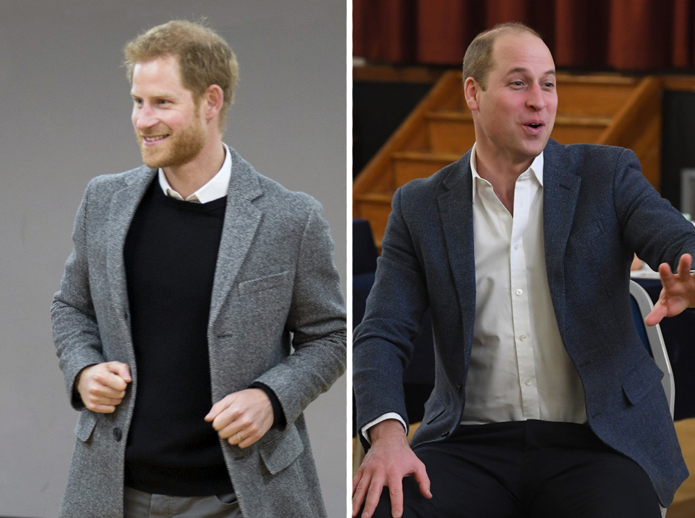 Принц Гарри, принц Уильям | marieclaire.ru