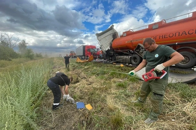 Водитель бензовоза оштрафован за загрязнение почвы