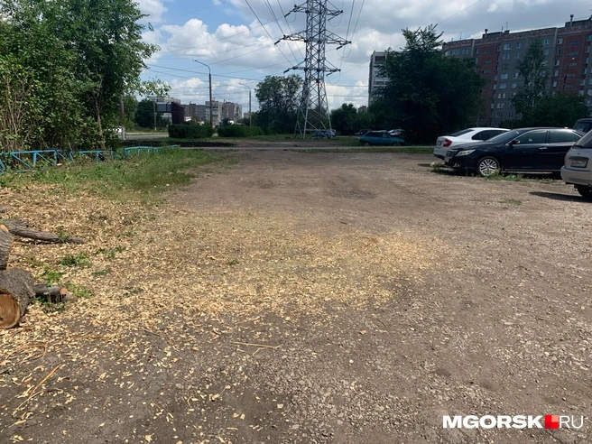 Он стоял в этом месте несколько лет | Источник: Анна Лялькова / MGORSK.RU