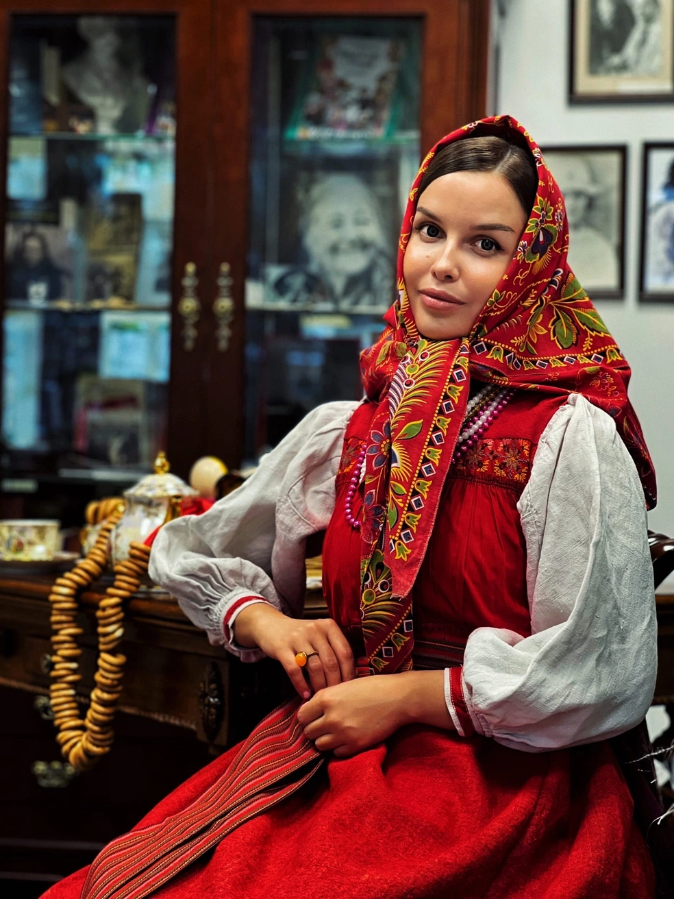 Народной песне&nbsp;— народный костюм | Источник: ts_makeeva / Vk.com