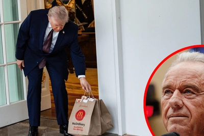РФК-младший: Трамп ест McDonald's коробками