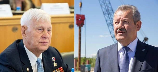 Владимир Шарпатов (слева) и Николай Руссу (справа) много сделали для Тюменской области | Источник: Александр Моор / T.me