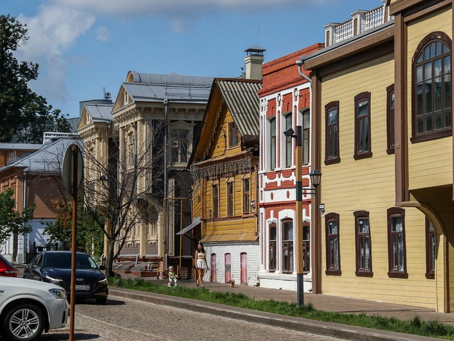 Архитектурный комплекс считается эталоном нижегородской городской застройки XIX века. | Источник: Наталья Бурухина / NN.RU