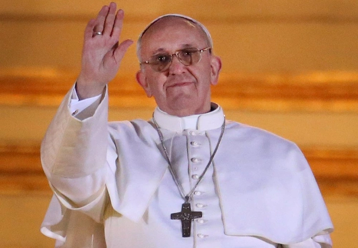 Франциск I на площади Святого Петра | Источник: getty images