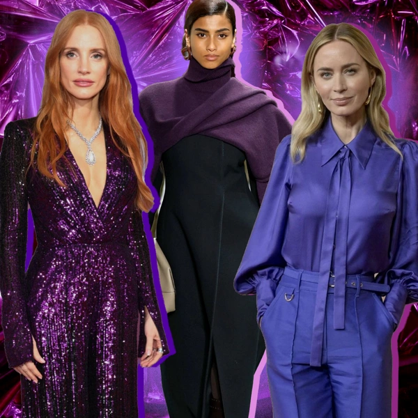 Как баклажан, слива и аметист: темно-фиолетовый цвет — хит 2024 | Источник: theGirl