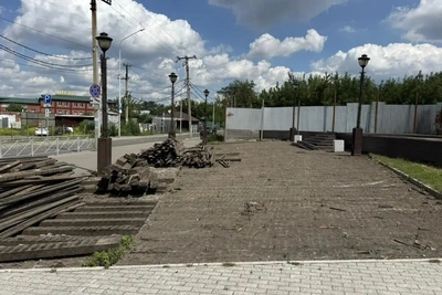 Настил у Иерусалимской лестницы в Иркутске заменят плиткой
