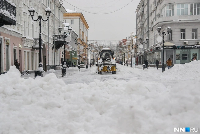 Дорожники в Нижнем Новгороде готовятся к длительным снегопадам | Источник: Наталья Бурухина / NN.RU