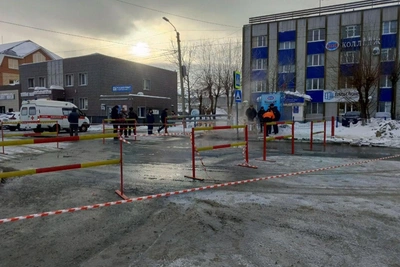 Montazhnikov Street reopens after ground collapse repair