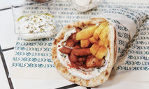 Гирос с курицей