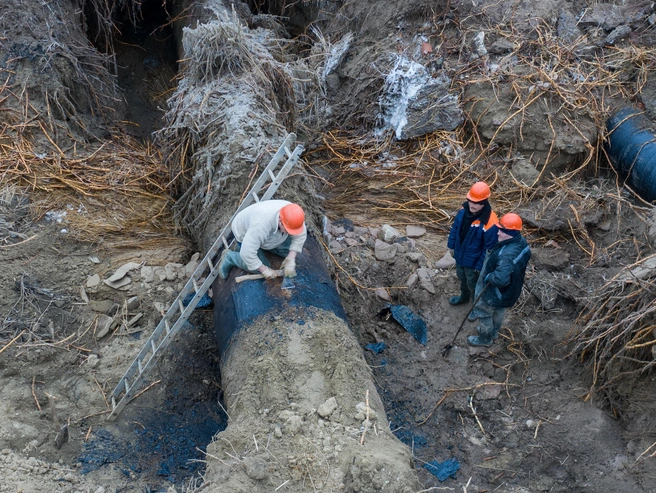 МУП «Городской водоканал Волгограда» выступает заказчиком, а «Концессии водоснабжения» — генеральным подрядчиком. | Источник: Алексей Волхонский / V1.RU