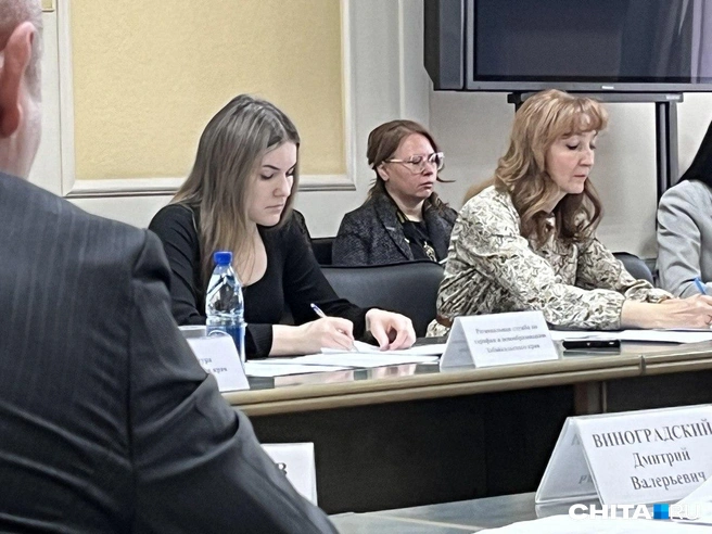 Докладывала на заседании представитель Региональной службы по тарифам и ценообразованию Забайкалья Ольга Макарова | Источник: Александр Хамраев / CHITA.RU