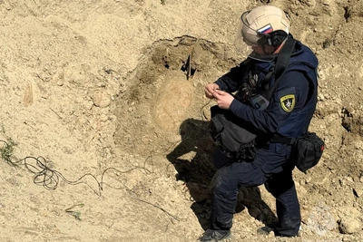 В Калининградской области обезвредили 100-килограммовую авиабомбу
