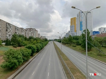 Новостройки справа&nbsp;— не самые высокие в городе | Источник: Максим Улитов / 71.RU