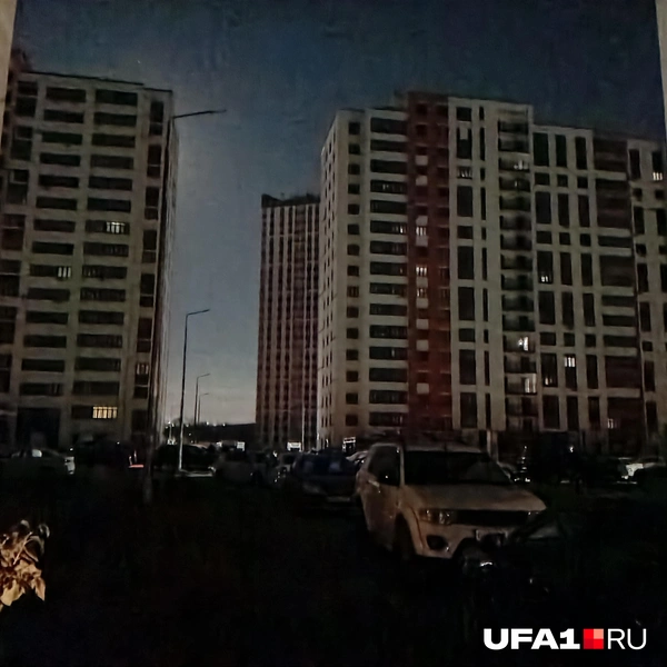Но в некоторых квартирах свет все же горел | Источник: Дилара Лотфуллина/ UFA1.RU