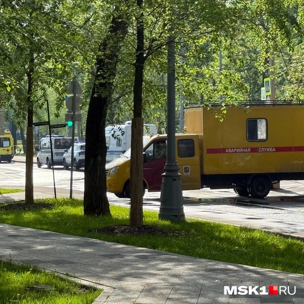 Людей на улице практически нет. Обстановка спокойная | Источник: MSK1.RU