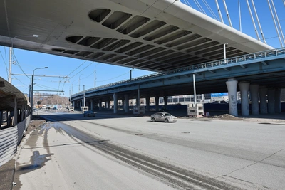 Воду с развязки 4-го моста направят в Каменку