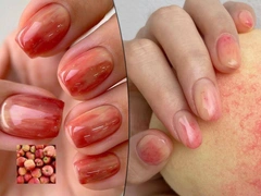 Fruit peel nails — маникюр из Кореи, который подойдет всем