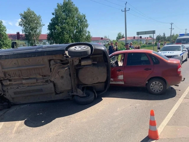 ДТП произошло на 29 километре автодороги «Борма-Кошки-Погрузная» | Источник: Центр по делам ГО, ПБ и ЧС Самарской области