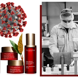 Clarins в борьбе с коронавирусом