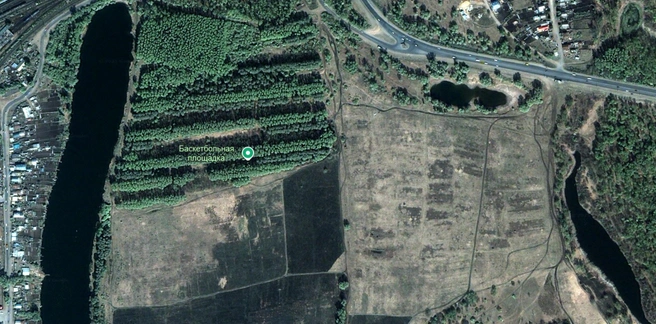 В мае 2008 года и трава была зеленее | Источник: earth.google.com
